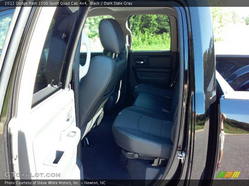 Black / Dark Slate Gray 2012 Dodge Ram 1500 Sport Quad Cab 4x4
