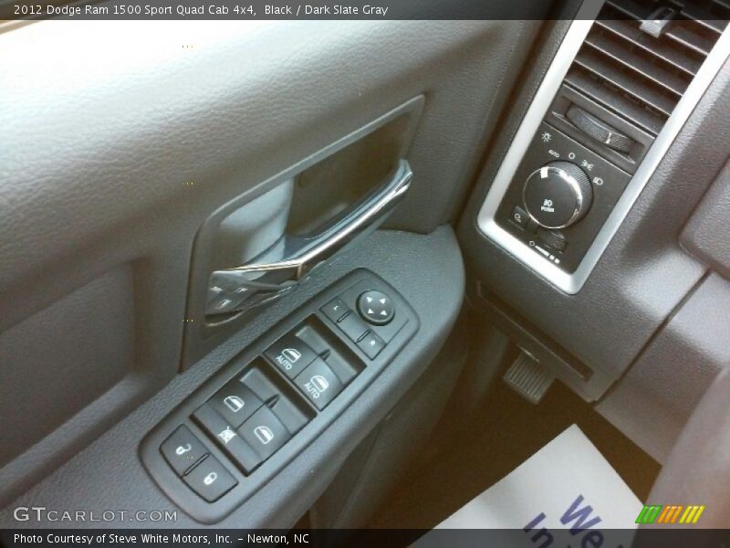 Black / Dark Slate Gray 2012 Dodge Ram 1500 Sport Quad Cab 4x4