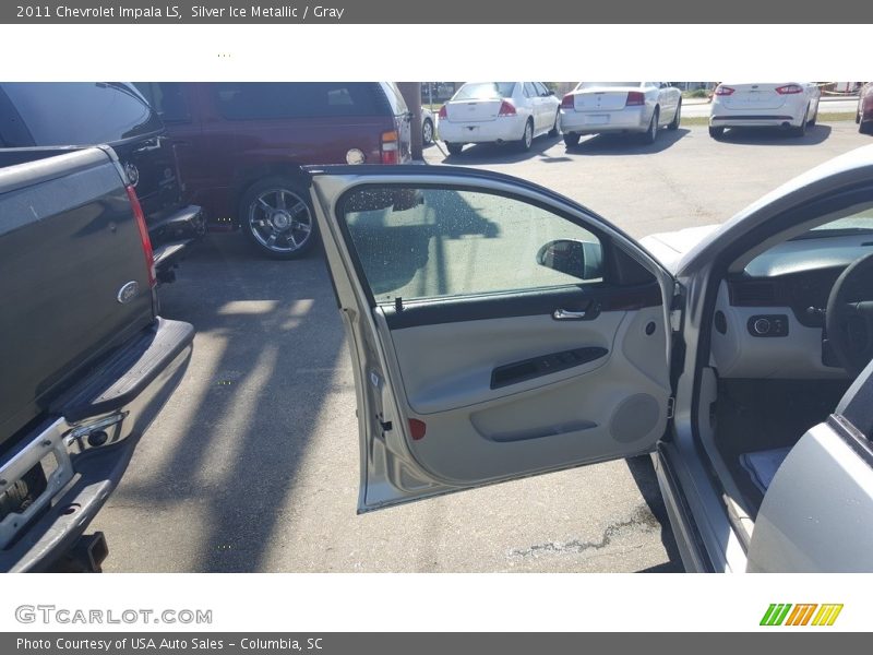 Silver Ice Metallic / Gray 2011 Chevrolet Impala LS