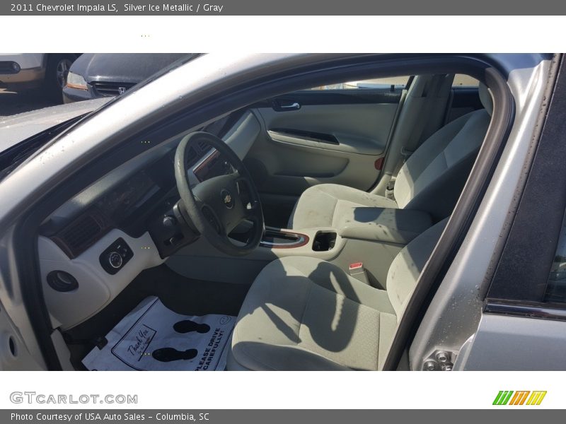 Silver Ice Metallic / Gray 2011 Chevrolet Impala LS
