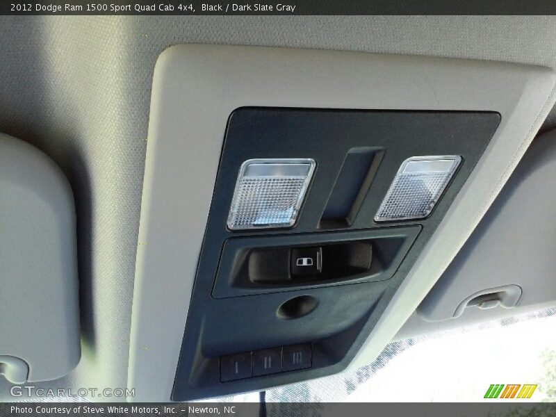 Black / Dark Slate Gray 2012 Dodge Ram 1500 Sport Quad Cab 4x4