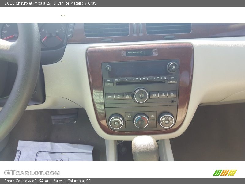 Silver Ice Metallic / Gray 2011 Chevrolet Impala LS