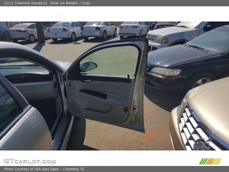 Silver Ice Metallic / Gray 2011 Chevrolet Impala LS