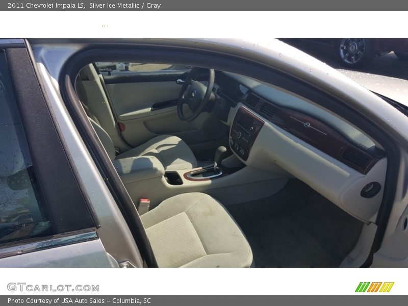 Silver Ice Metallic / Gray 2011 Chevrolet Impala LS