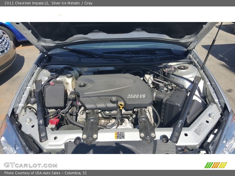 Silver Ice Metallic / Gray 2011 Chevrolet Impala LS