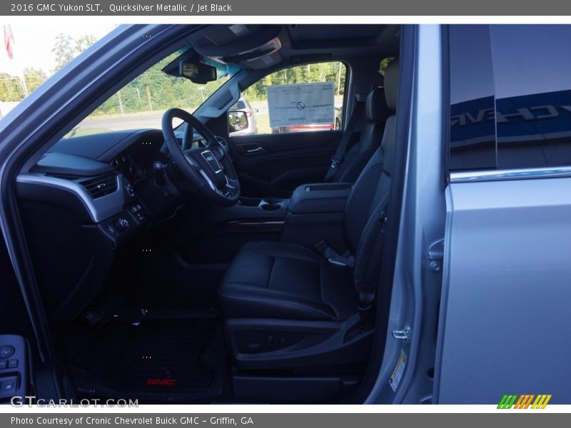 Quicksilver Metallic / Jet Black 2016 GMC Yukon SLT