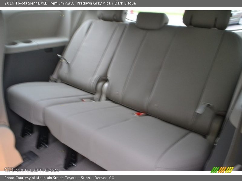 Predawn Gray Mica / Dark Bisque 2016 Toyota Sienna XLE Premium AWD
