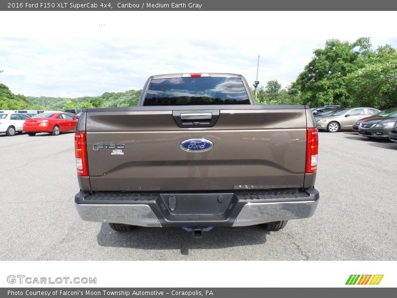 Caribou / Medium Earth Gray 2016 Ford F150 XLT SuperCab 4x4