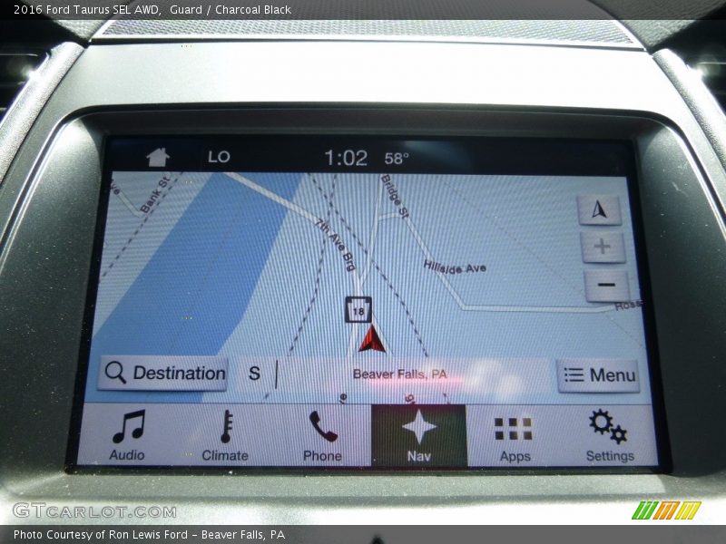 Guard / Charcoal Black 2016 Ford Taurus SEL AWD