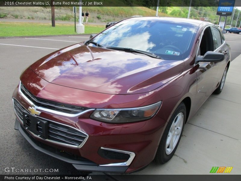 Butte Red Metallic / Jet Black 2016 Chevrolet Malibu LS