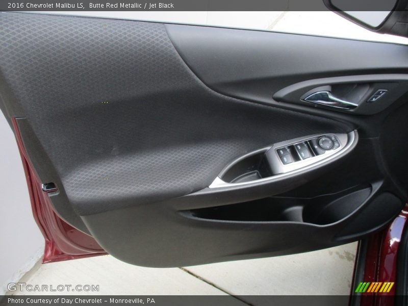Butte Red Metallic / Jet Black 2016 Chevrolet Malibu LS