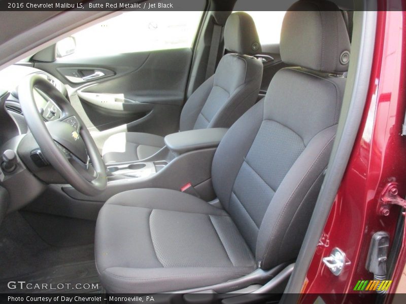 Butte Red Metallic / Jet Black 2016 Chevrolet Malibu LS