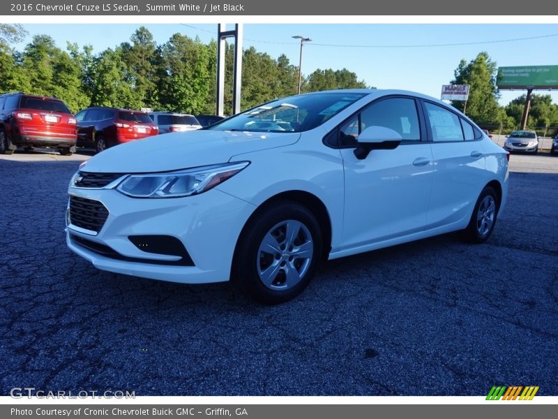 Summit White / Jet Black 2016 Chevrolet Cruze LS Sedan