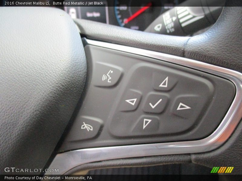Butte Red Metallic / Jet Black 2016 Chevrolet Malibu LS