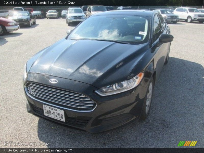 Tuxedo Black / Earth Gray 2014 Ford Fusion S