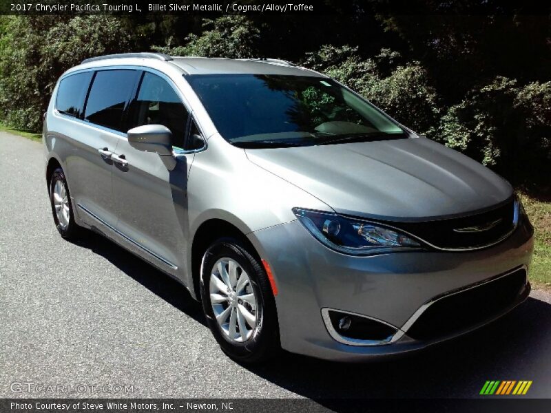 Billet Silver Metallic / Cognac/Alloy/Toffee 2017 Chrysler Pacifica Touring L