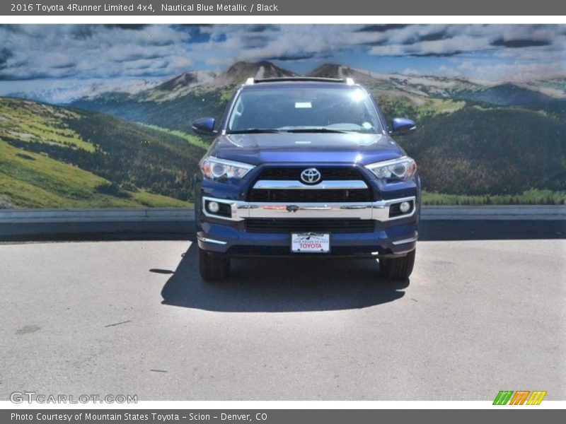 Nautical Blue Metallic / Black 2016 Toyota 4Runner Limited 4x4
