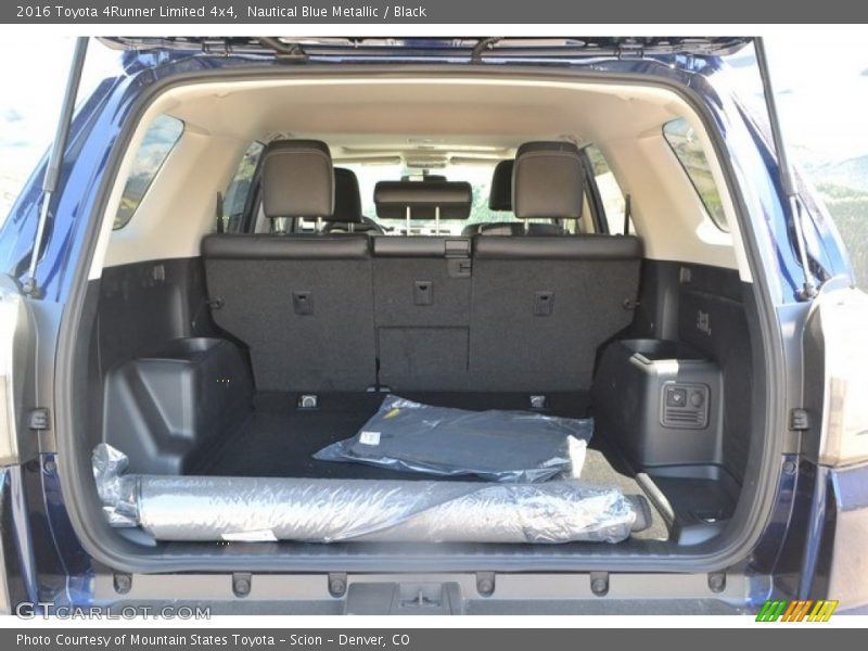 Nautical Blue Metallic / Black 2016 Toyota 4Runner Limited 4x4