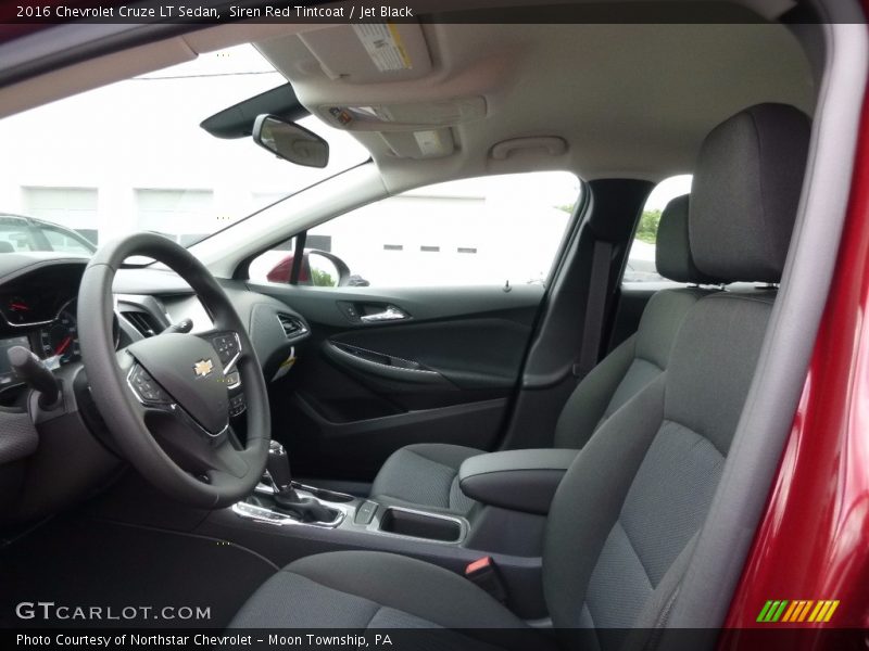 Siren Red Tintcoat / Jet Black 2016 Chevrolet Cruze LT Sedan