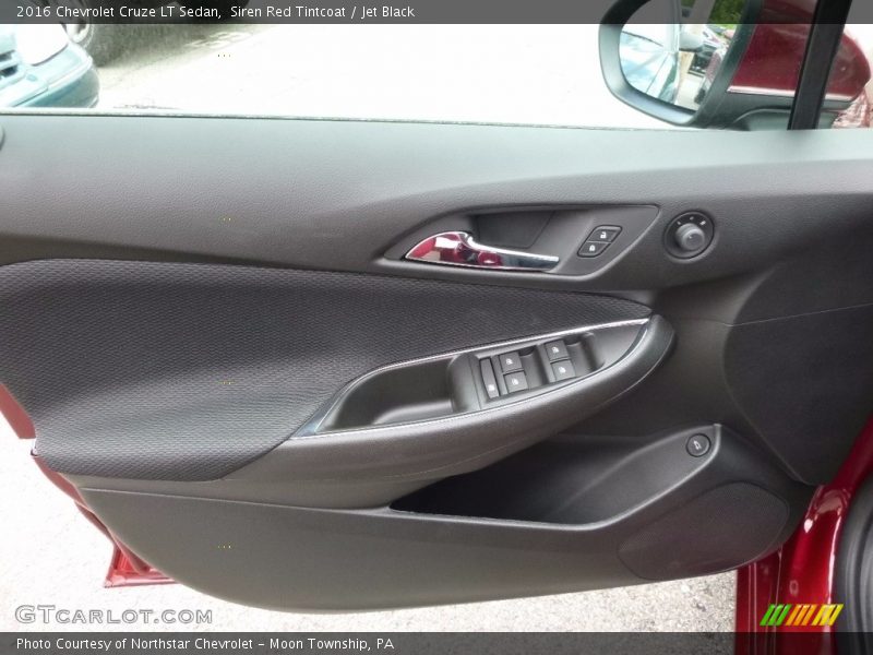 Siren Red Tintcoat / Jet Black 2016 Chevrolet Cruze LT Sedan