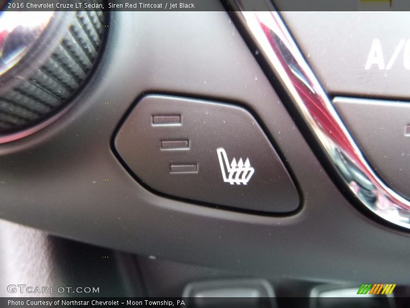 Siren Red Tintcoat / Jet Black 2016 Chevrolet Cruze LT Sedan