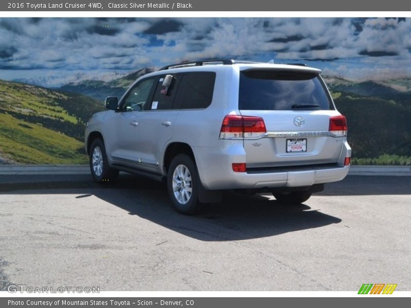 Classic Silver Metallic / Black 2016 Toyota Land Cruiser 4WD