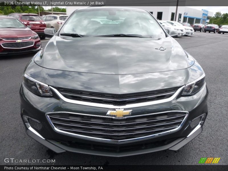 Nightfall Gray Metallic / Jet Black 2016 Chevrolet Malibu LT