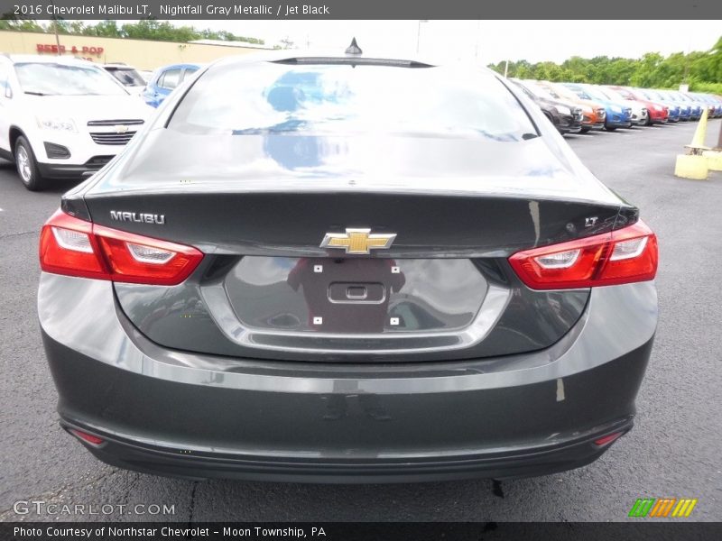 Nightfall Gray Metallic / Jet Black 2016 Chevrolet Malibu LT