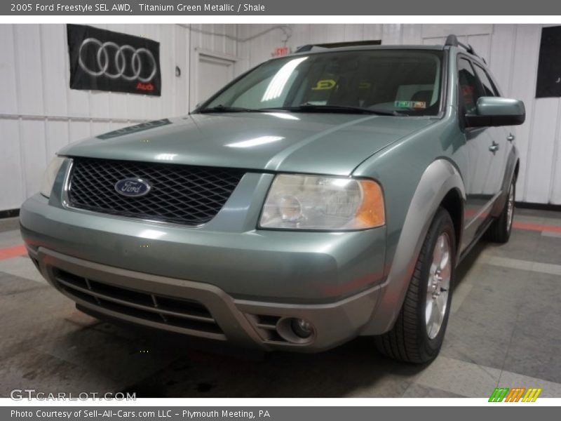 Titanium Green Metallic / Shale 2005 Ford Freestyle SEL AWD