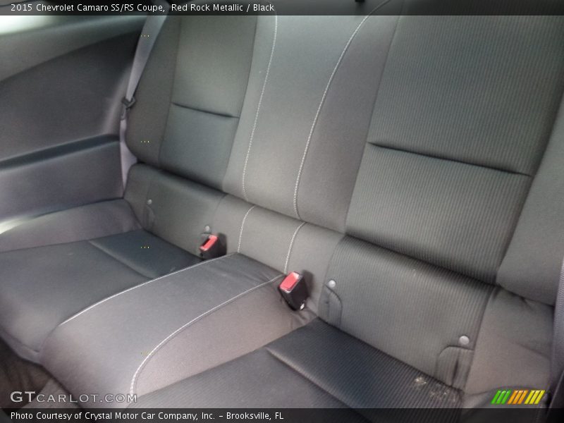 Red Rock Metallic / Black 2015 Chevrolet Camaro SS/RS Coupe