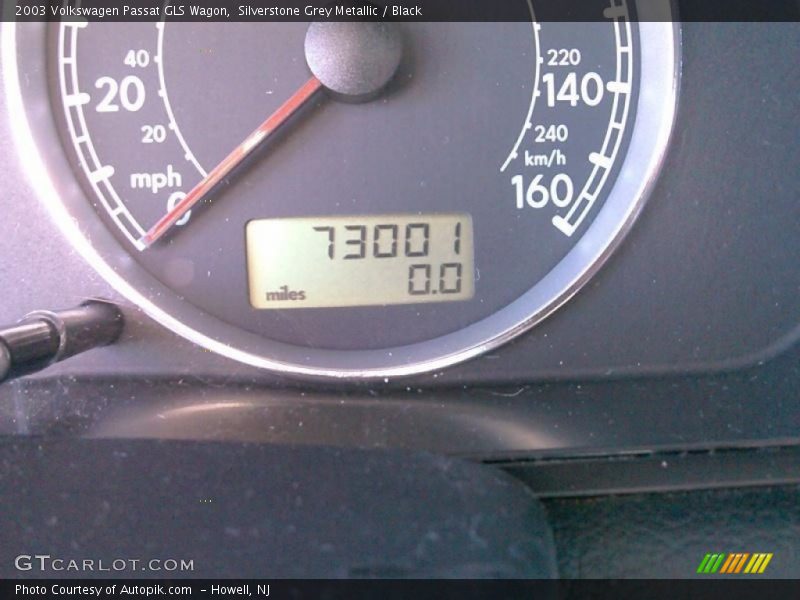 Silverstone Grey Metallic / Black 2003 Volkswagen Passat GLS Wagon