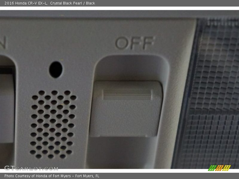 Crystal Black Pearl / Black 2016 Honda CR-V EX-L