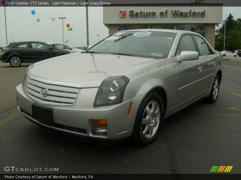 Light Platinum / Light Gray/Ebony 2006 Cadillac CTS Sedan
