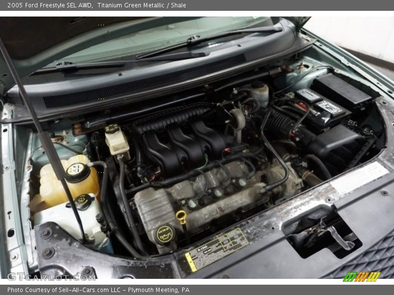 Titanium Green Metallic / Shale 2005 Ford Freestyle SEL AWD