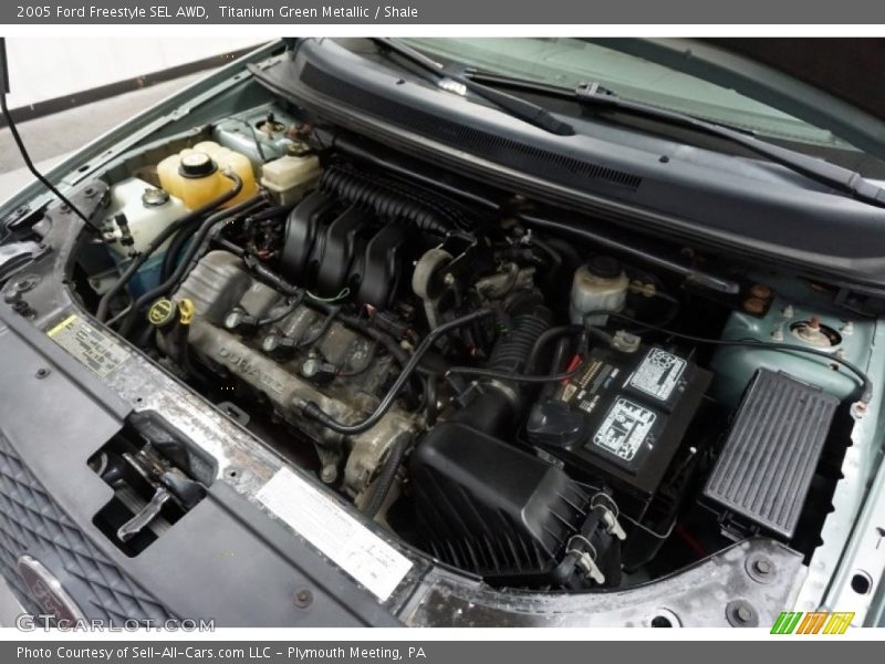 Titanium Green Metallic / Shale 2005 Ford Freestyle SEL AWD