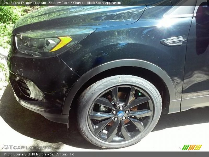 Shadow Black / Charcoal Black Sport Appearance 2017 Ford Escape Titanium