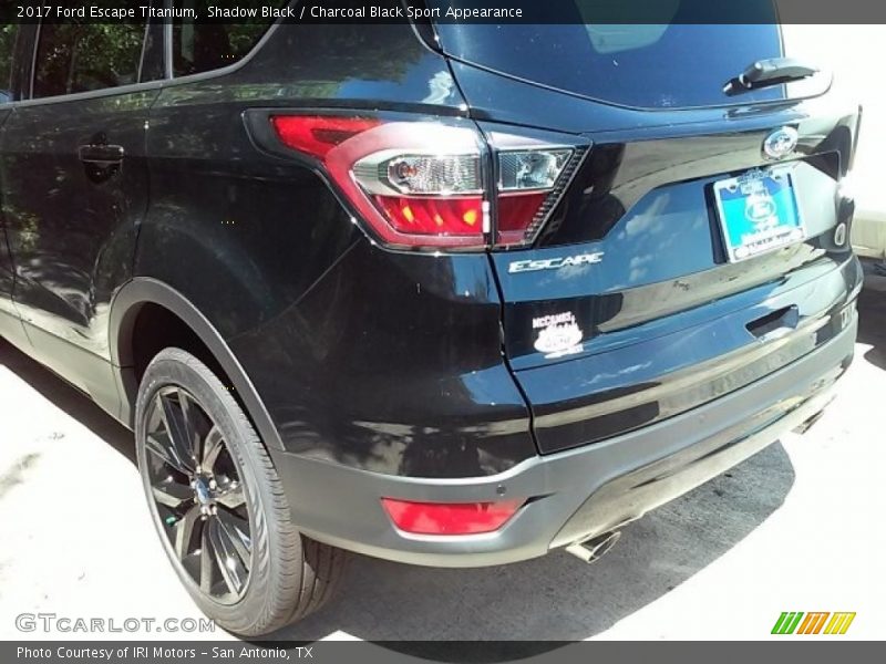 Shadow Black / Charcoal Black Sport Appearance 2017 Ford Escape Titanium