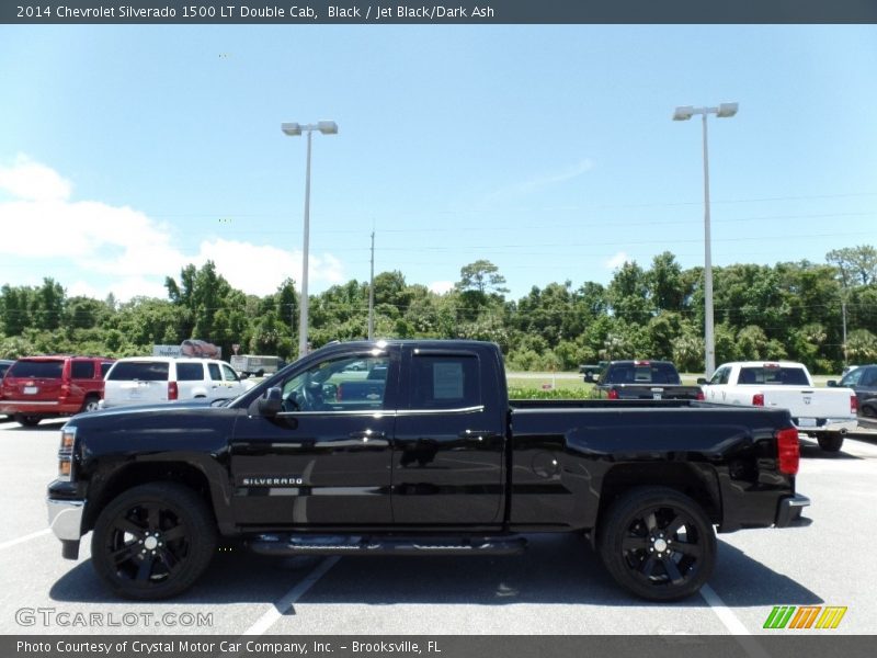 Black / Jet Black/Dark Ash 2014 Chevrolet Silverado 1500 LT Double Cab