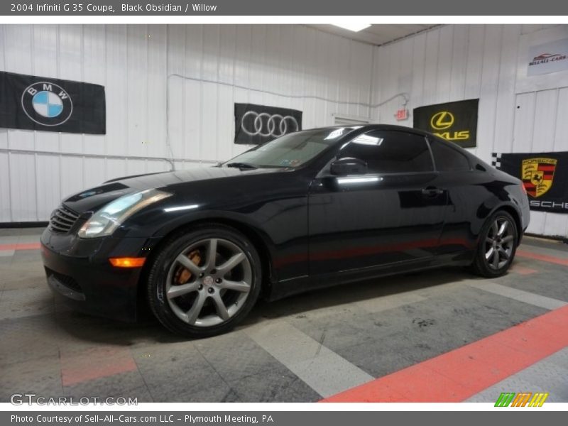 Black Obsidian / Willow 2004 Infiniti G 35 Coupe