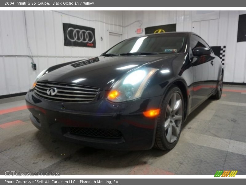 Black Obsidian / Willow 2004 Infiniti G 35 Coupe