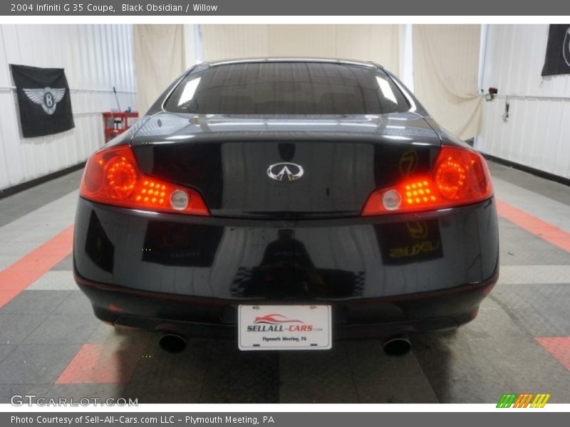 Black Obsidian / Willow 2004 Infiniti G 35 Coupe