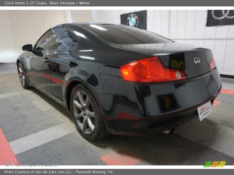 Black Obsidian / Willow 2004 Infiniti G 35 Coupe
