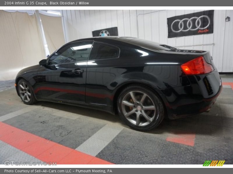 Black Obsidian / Willow 2004 Infiniti G 35 Coupe