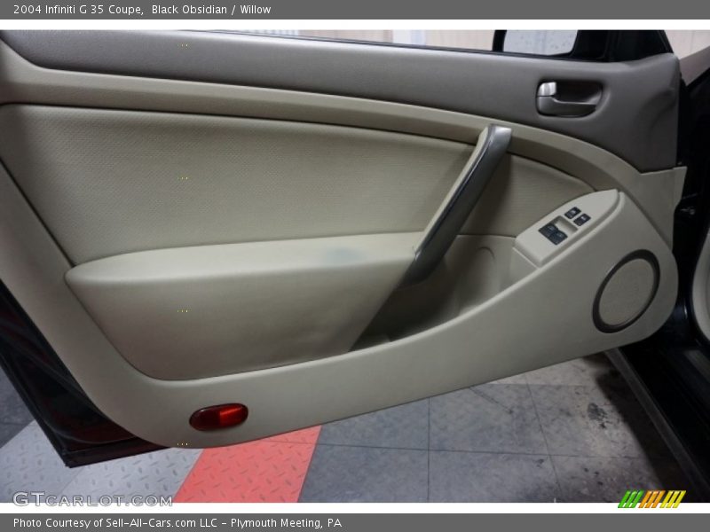 Black Obsidian / Willow 2004 Infiniti G 35 Coupe