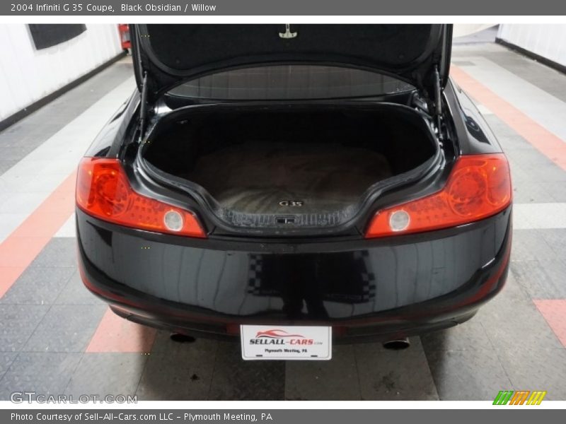 Black Obsidian / Willow 2004 Infiniti G 35 Coupe
