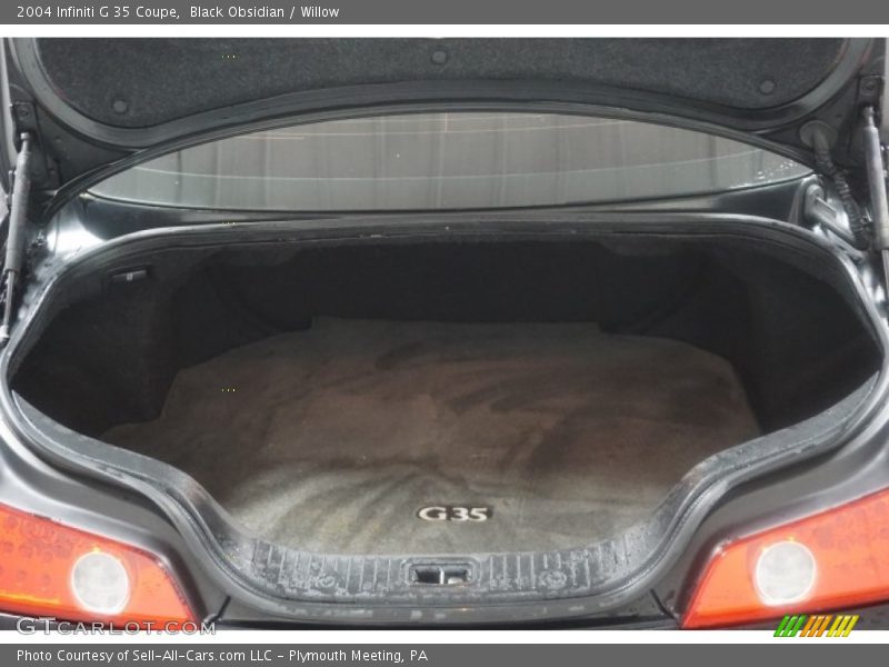 Black Obsidian / Willow 2004 Infiniti G 35 Coupe