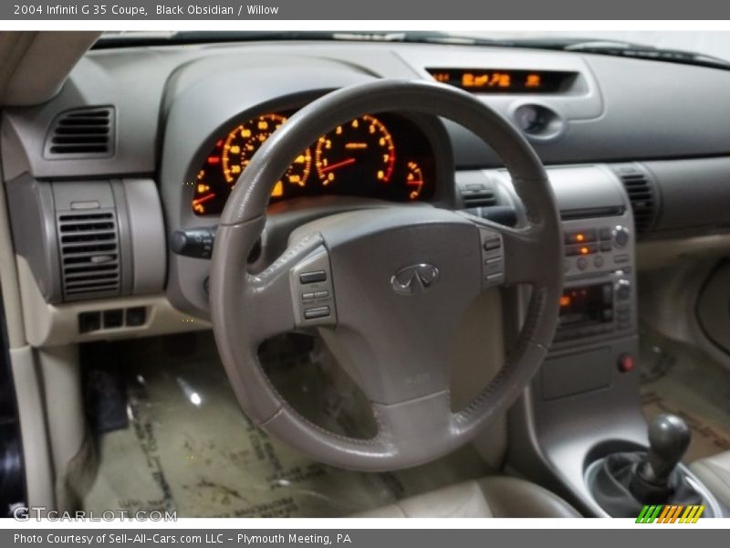 Black Obsidian / Willow 2004 Infiniti G 35 Coupe