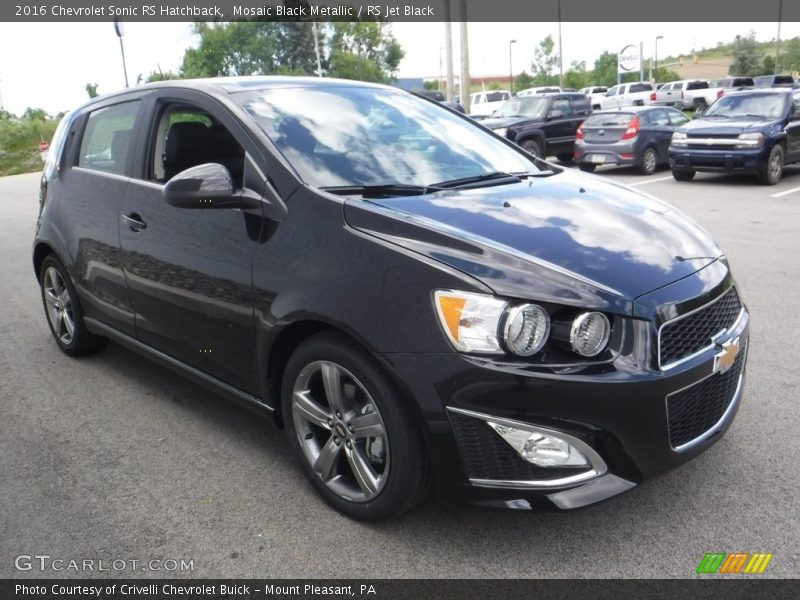 Front 3/4 View of 2016 Sonic RS Hatchback