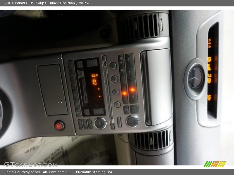 Black Obsidian / Willow 2004 Infiniti G 35 Coupe