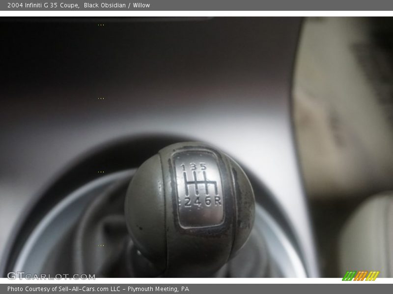 Black Obsidian / Willow 2004 Infiniti G 35 Coupe